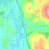 Killingly Center topographic map, elevation, terrain