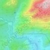 Cancho Butrón topographic map, elevation, terrain