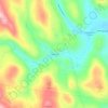 Fieldsville topographic map, elevation, terrain