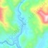 小南溪 topographic map, elevation, terrain