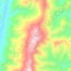 N. Hlimen topographic map, elevation, terrain