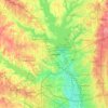 Lewisville topographic map, elevation, terrain