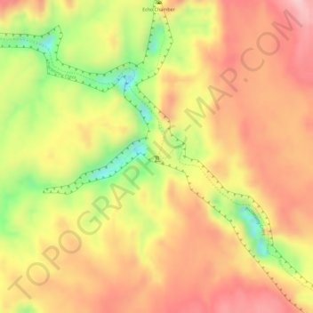 Base Camp topographic map, elevation, terrain
