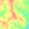 Skipwith topographic map, elevation, terrain