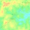 Hall Lake Dam topographic map, elevation, terrain