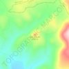 San Miguel topographic map, elevation, terrain