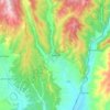 Belitsa topographic map, elevation, terrain