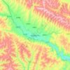 阿坝县 རྔ་བ། topographic map, elevation, terrain