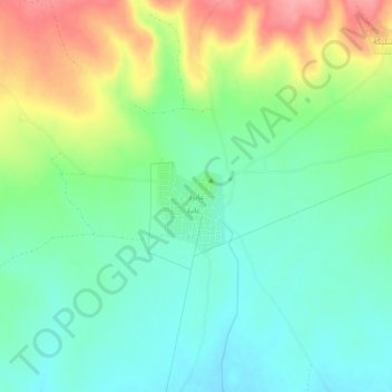 `Abirah topographic map, elevation, terrain