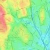 Wanskuck topographic map, elevation, terrain