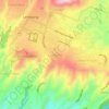 Lembang topographic map, elevation, terrain