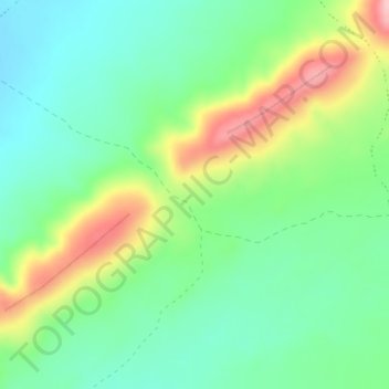 Black Gap topographic map, elevation, terrain