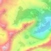Soprano Peak topographic map, elevation, terrain