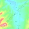 Heinan topographic map, elevation, terrain