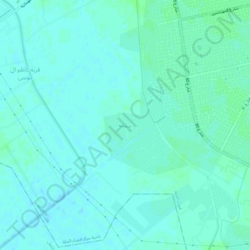 Salkha topographic map, elevation, terrain