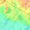 Kleberg topographic map, elevation, terrain