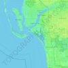 San Carlos Island topographic map, elevation, terrain