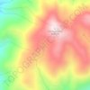 Cienega Redonda topographic map, elevation, terrain