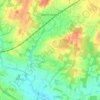 Brooks Green topographic map, elevation, terrain