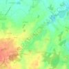 Kerbironné topographic map, elevation, terrain