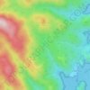 Cascade Falls topographic map, elevation, terrain