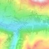 Ribi topographic map, elevation, terrain