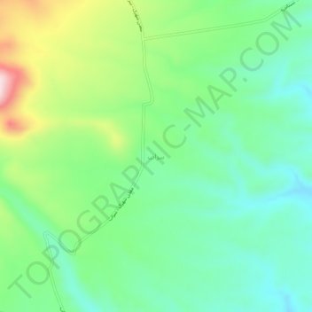 سراب topographic map, elevation, terrain