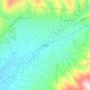 Buladeen topographic map, elevation, terrain