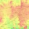 Bangalore Rural topographic map, elevation, terrain