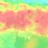 Bonair topographic map, elevation, terrain