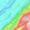 Roxburg topographic map, elevation, terrain