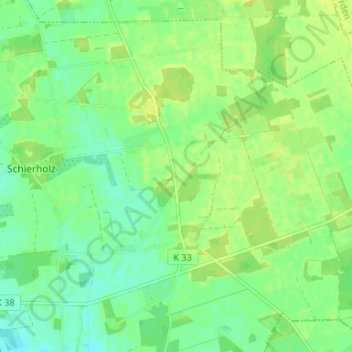Neu-Schierholz topographic map, elevation, terrain