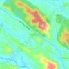 Piravanthur topographic map, elevation, terrain