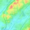 Madison topographic map, elevation, terrain