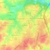 Oakwood Acres topographic map, elevation, terrain