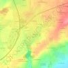 Le Mesnil topographic map, elevation, terrain