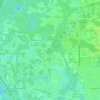 Hammocks topographic map, elevation, terrain