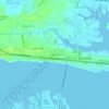 Carolina City topographic map, elevation, terrain