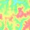 Double Small Arches topographic map, elevation, terrain