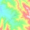 Oxpantla topographic map, elevation, terrain