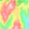Chan das Lagoas topographic map, elevation, terrain