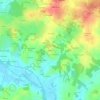 Le Gras topographic map, elevation, terrain