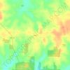 Fawn topographic map, elevation, terrain