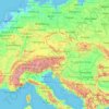 Austria topographic map, elevation, terrain