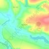 Высокое topographic map, elevation, terrain