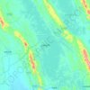 Rangamati topographic map, elevation, terrain