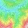 Bachwinkl topographic map, elevation, terrain