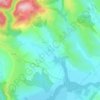 Borcut topographic map, elevation, terrain