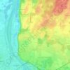 Kreut topographic map, elevation, terrain