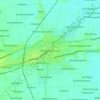 Mayiladuthurai topographic map, elevation, terrain
